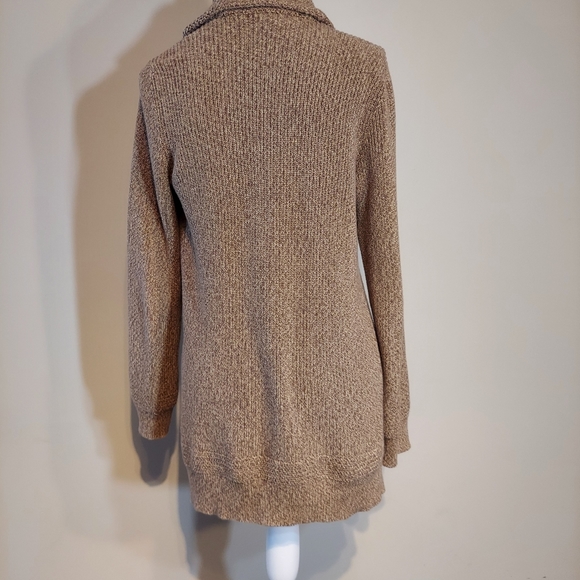 Lauren Ralph Lauren Tan Cardigan Sweater - Picture 3 of 8